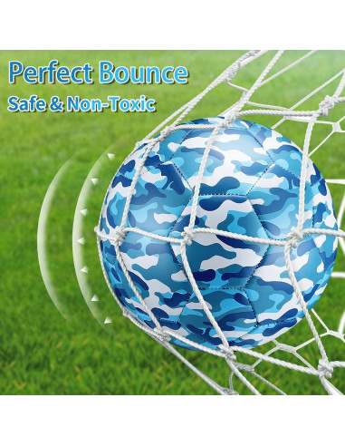 Balón de Fútbol Camuflaje Libima Tamaño 4 con Bomba