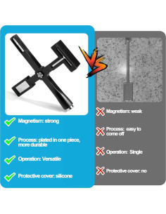 Varita Magnética de Uñas Vodolo 5 en 1 Efecto Ojo de Gato 2