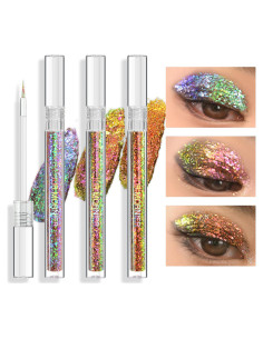 Juego de Delineadores Líquidos Multicromo - 3 Colores