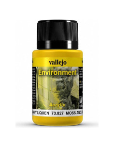 Kit de Pintura Efecto Musgo Vallejo 40ml Acrílica Mate