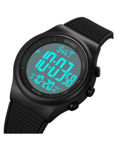 Reloj Digital CakCity Unisex Cronómetro Resistente al Agua 2