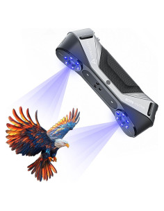 Escáner 3D Creality CR-Scan Raptor Pro, 660,000 pts/seg, 0.02mm