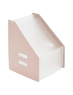 Organizador de Archivos Y YOMA Rosa 2 Pack Expandible A4
