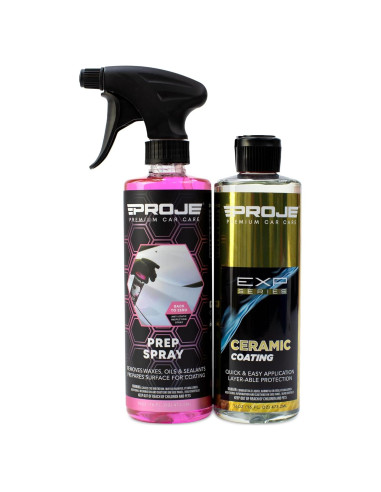 Kit Esencial de Recubrimiento Cerámico PROJE' 16oz - Hidrofóbico
