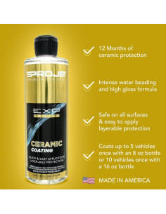 Kit Esencial de Recubrimiento Cerámico PROJE' 16oz - Hidrofóbico 2