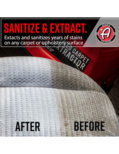 Extractor de Alfombra Calentado Adam's Polishes 3 Galones 93.3C