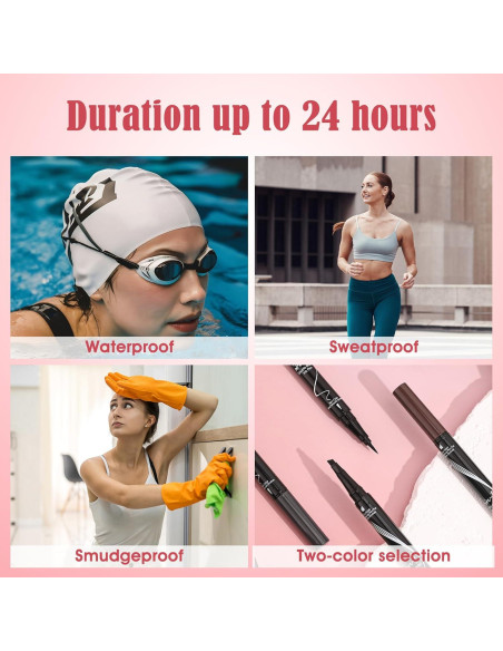 Lápiz de Cejas Microblading DEFSAP 2-en-1 Marrón Claro Lápiz de Cejas Microblading DEFSAP 2-en-1 Marrón Claro