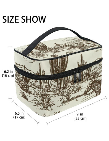 Bolsa Cosmética Kigai Grande y Portátil para Viaje