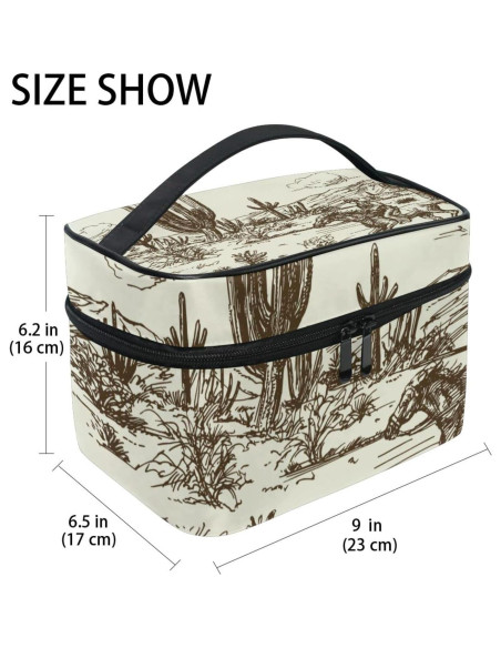 Bolsa Cosmética Kigai Grande y Portátil para Viaje