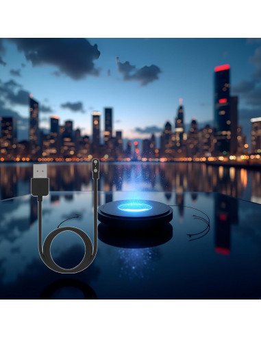 Cable de Cargador USB 1m Jowxsx para Reloj Inteligente Da Fit