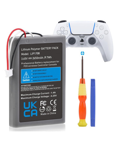 Batería de Reemplazo Hisewen LIP1708 2650mAh para PS5