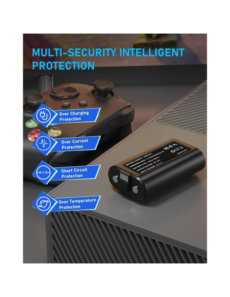 Batería Recargable 2x6660mWh Wzygdzsw para Xbox Series X/S