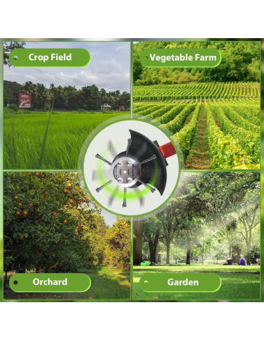 Cabezal de Desmalezadora de Alambre de Acero 15cm Aomap