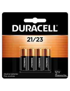 Baterías Alcalinas Duracell 12V MN21 Paquete de 4 Unidades