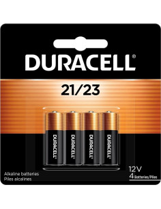Baterías Alcalinas Duracell 12V MN21 Paquete de 4 Unidades 2