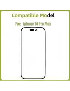 Reemplazo de Vidrio Exterior para iPhone 14 Pro Max 6.7" 2