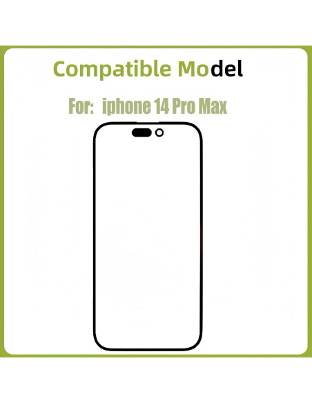 Reemplazo de Vidrio Exterior para iPhone 14 Pro Max 6.7"