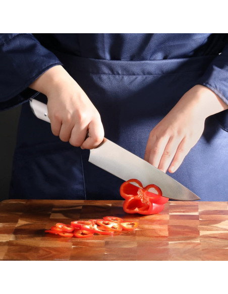 Juego de Cuchillos Cangshan HELENA 23 Piezas Acero Forjado Blanco