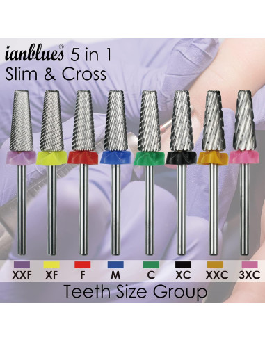 Fresadora de Uñas Rongchen 5 en 1 para Manicura