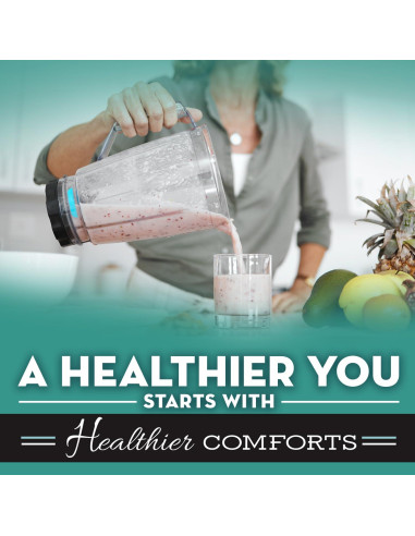 Polvo de Clara de Huevo Healthier Comforts 198 g | Alto en Proteínas