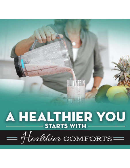 Polvo de Clara de Huevo Healthier Comforts 198 g | Alto en Proteínas