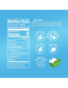 Chicle Sin Azúcar DC24 Cuidado Diario Menta 50 Piezas 2