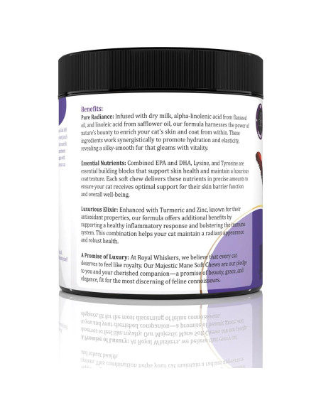 Alivio de Alergias para Gatos Royal Whiskers 90 Masticables