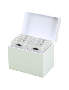 Caja de Almacenamiento LIXIMMAZN 10 Capas Acrílica Blanca