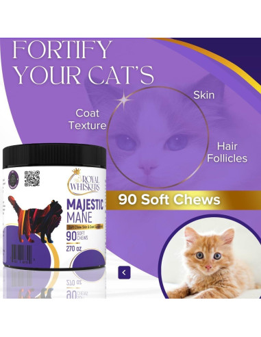 Alivio de Alergias para Gatos Royal Whiskers 90 Masticables