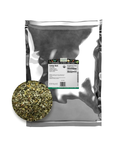 Catnip Orgánico Frontier Co-op 0.45 kg - Hierba Natural para Gatos