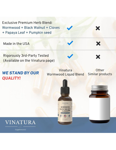 Suplemento Líquido Ajenjo Nogal Negro Vinatura 59 ml