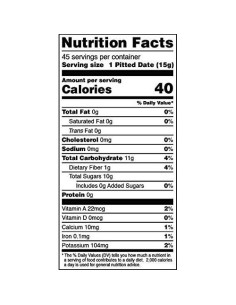 Dátiles Medjool Deshuesados Orgánicos Terrasoul 1.36 kg 2