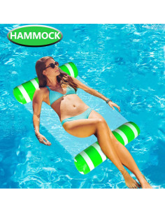 Paquete de 3 Flotadores Inflables ANNIL 4-en-1 para Piscina 2