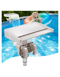 Fuente de Piscina Cascada Hanaoyo WF01 - Flujo Suave 33.5x23x27cm