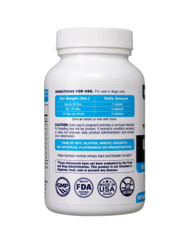 Suplemento UTI para Perros Dr. Oscar - 90 Tabletas Masticables