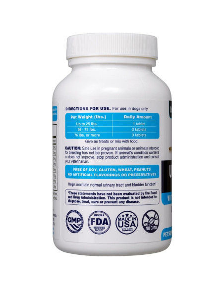 Suplemento UTI para Perros Dr. Oscar - 90 Tabletas Masticables