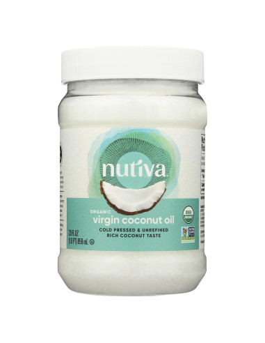 Aceite de Coco Orgánico Extra Virgen Nutiva 1521.6 ml