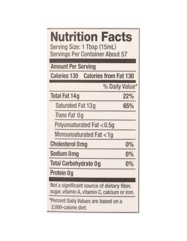 Aceite de Coco Orgánico Extra Virgen Nutiva 1521.6 ml