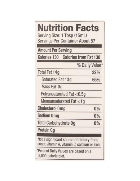 Aceite de Coco Orgánico Extra Virgen Nutiva 1521.6 ml