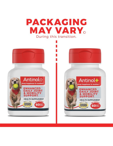 Antinol Plus Suplemento Articular para Perros 60 Geles Blandos