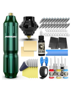 Kit de Tatuaje Inalámbrico WORMHOLE con Batería 1050mAh