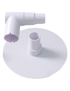 Placa de Vacío para Skimmer de Piscina ATIE 17.46 cm con Codo