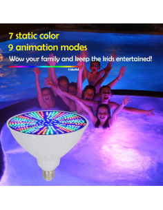 Bombilla LED de Piscina 50W Tandanic RGB 120V - Repuesto 2