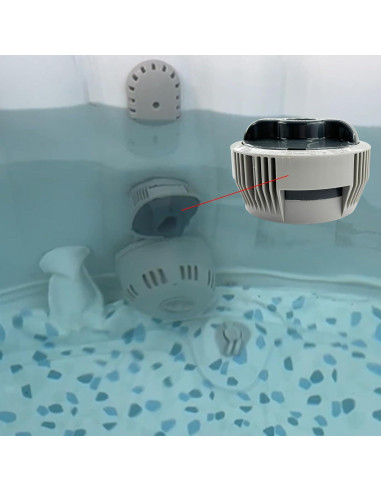 Dispensador de Cloro Químico Motipudy para Piscina y Spa