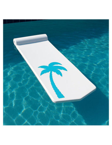 Flotador de piscina California Sun con almohada y vinilo 178x64cm