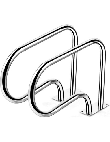 Barandilla de Piscina Goplus Acero Inoxidable 81x58cm