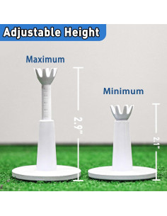 Tees de Golf Ajustables LA TIENDA DEL GOLFISTA - Paquete de 3 2