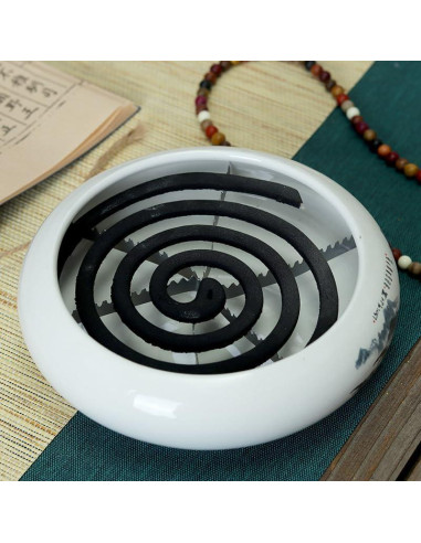 10 Soportes de Espiral para Mosquitos SquEqu Acero Inoxidable