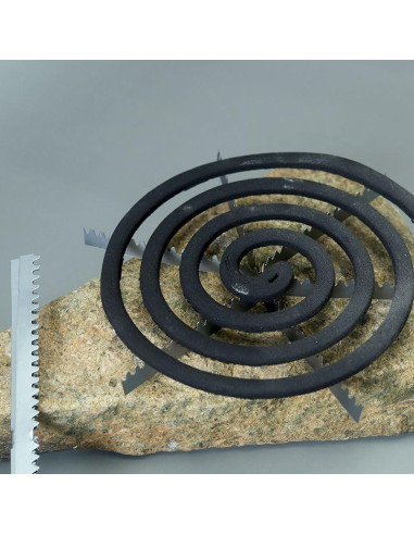 10 Soportes de Espiral para Mosquitos SquEqu Acero Inoxidable