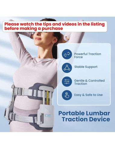 Dispositivo de Tracción Lumbar Changsha BAC-Y/S 2kg